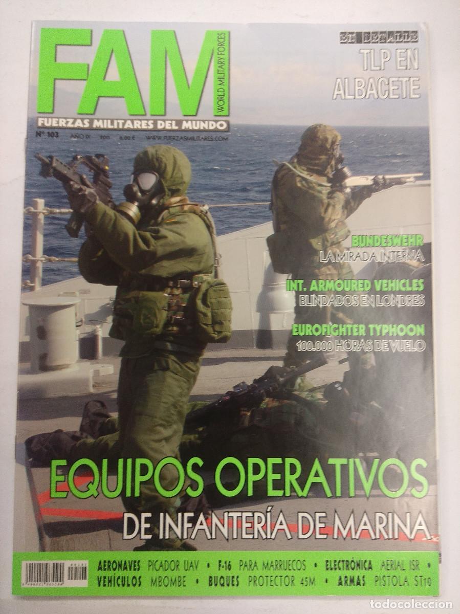 Militaria: REVISTA MILITAR FAM/FUERZAS MILITARES DEL MUNDO N&ordm;103.