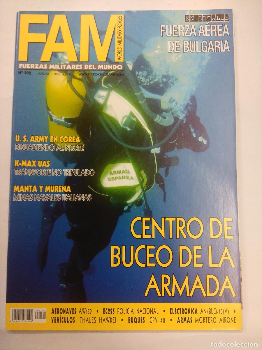 Militaria: REVISTA MILITAR FAM/FUERZAS MILITARES DEL MUNDO N&ordm;102.