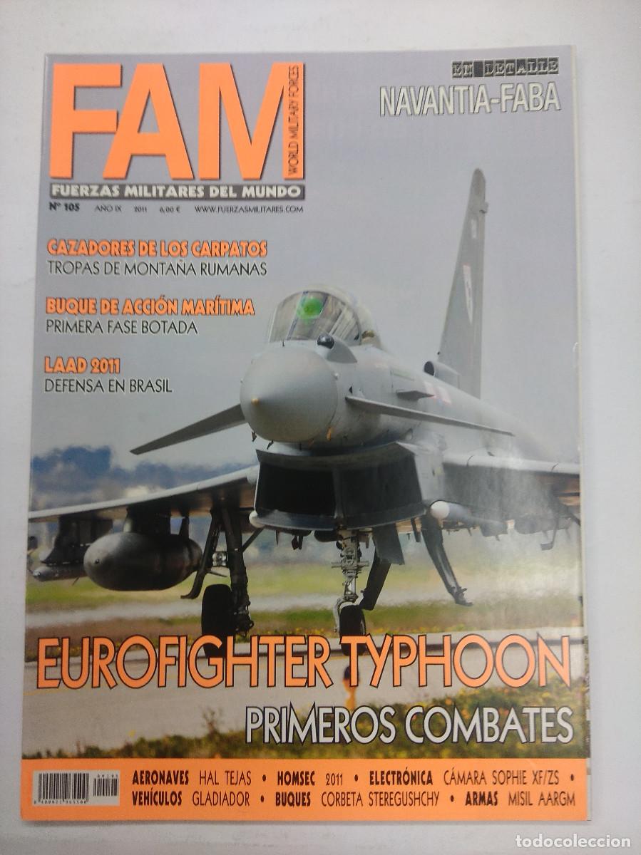 Militaria: REVISTA MILITAR FAM/FUERZAS MILITARES DEL MUNDO N&ordm;105.