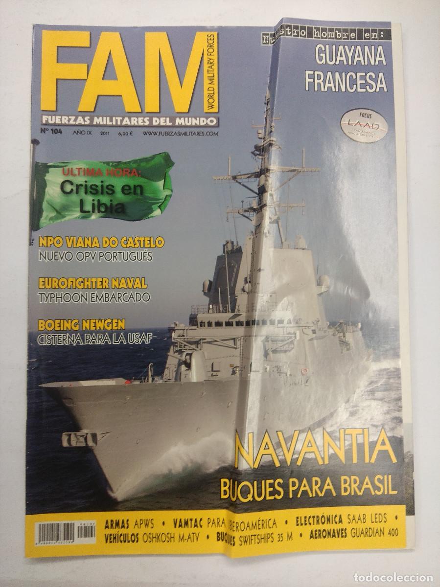 Militaria: REVISTA MILITAR FAM/FUERZAS MILITARES DEL MUNDO N&ordm;104.
