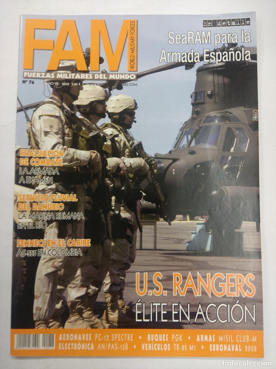 Militaria: REVISTA MILITAR FAM/FUERZAS MILITARES DEL MUNDO N&ordm;76.