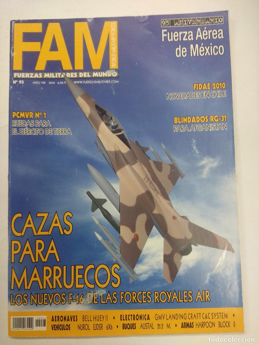 Militaria: REVISTA MILITAR FAM/FUERZAS MILITARES DEL MUNDO N&ordm;93.
