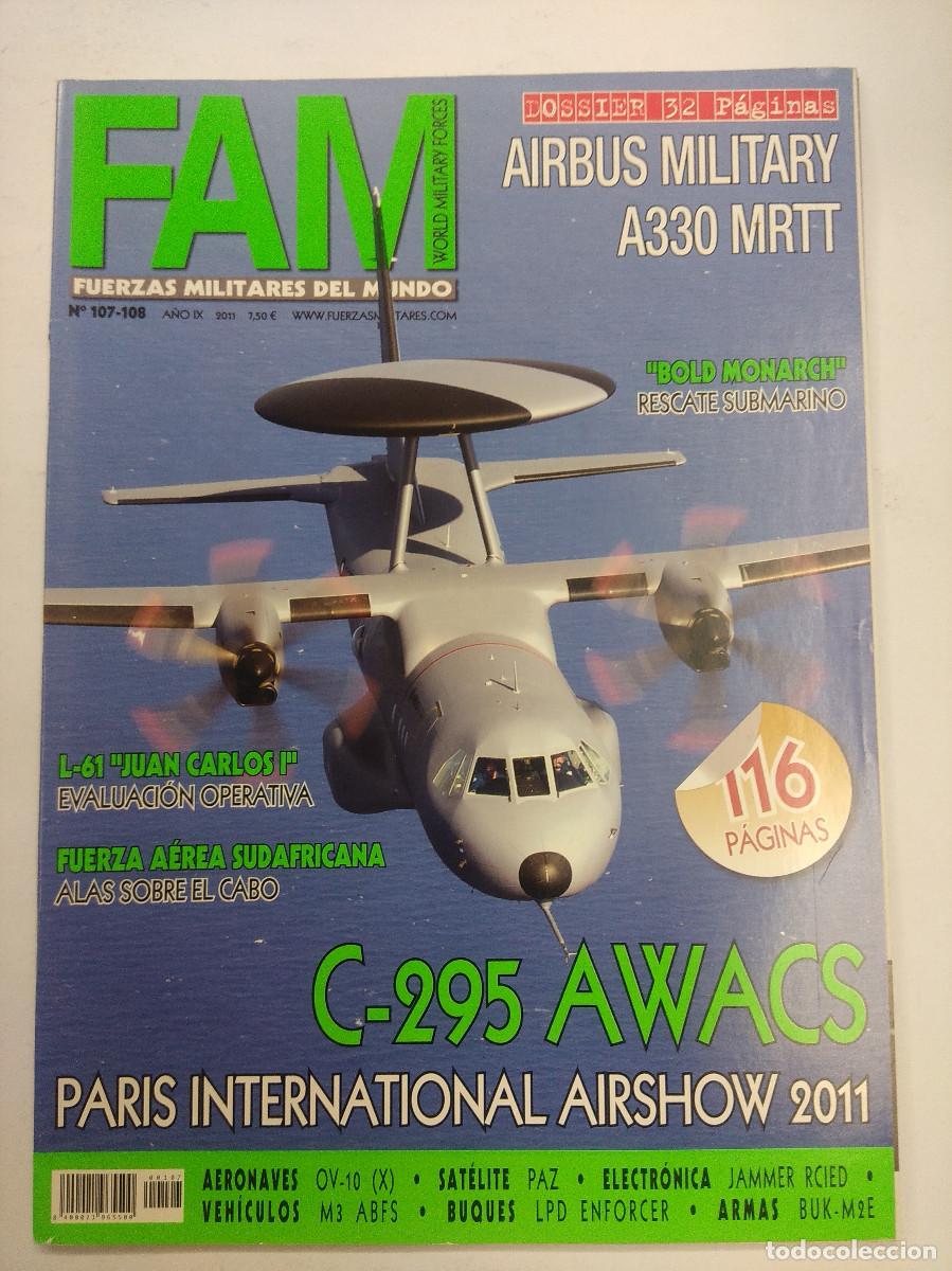Militaria: REVISTA MILITAR FAM/FUERZAS MILITARES DEL MUNDO N&ordm;107-108.