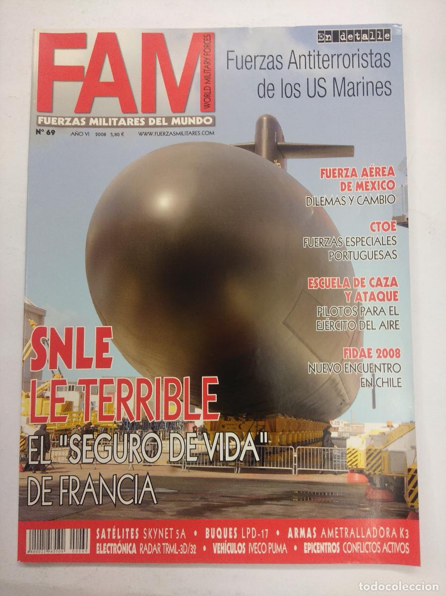 Militaria: REVISTA MILITAR FAM/FUERZAS MILITARES DEL MUNDO N&ordm;69.