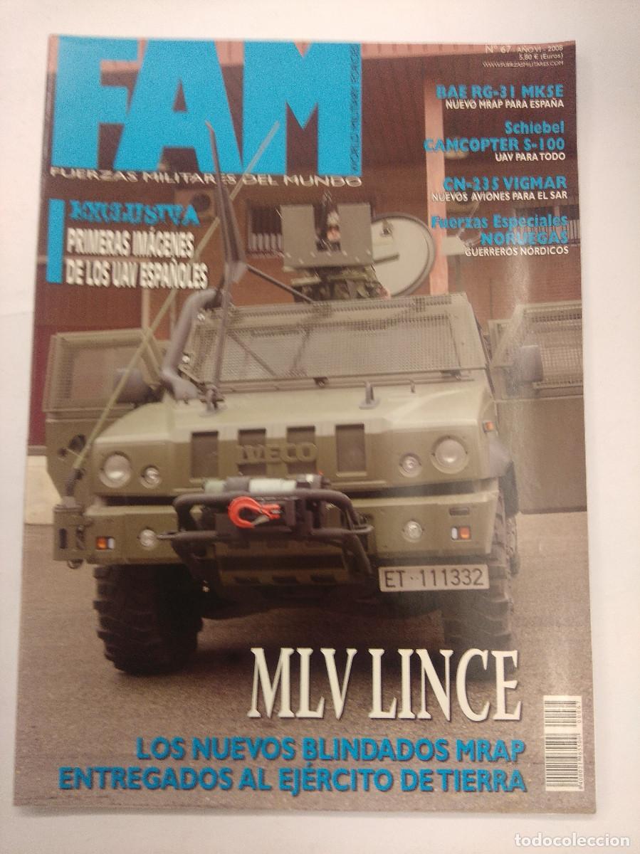 Militaria: REVISTA MILITAR FAM/FUERZAS MILITARES DEL MUNDO N&ordm;67.