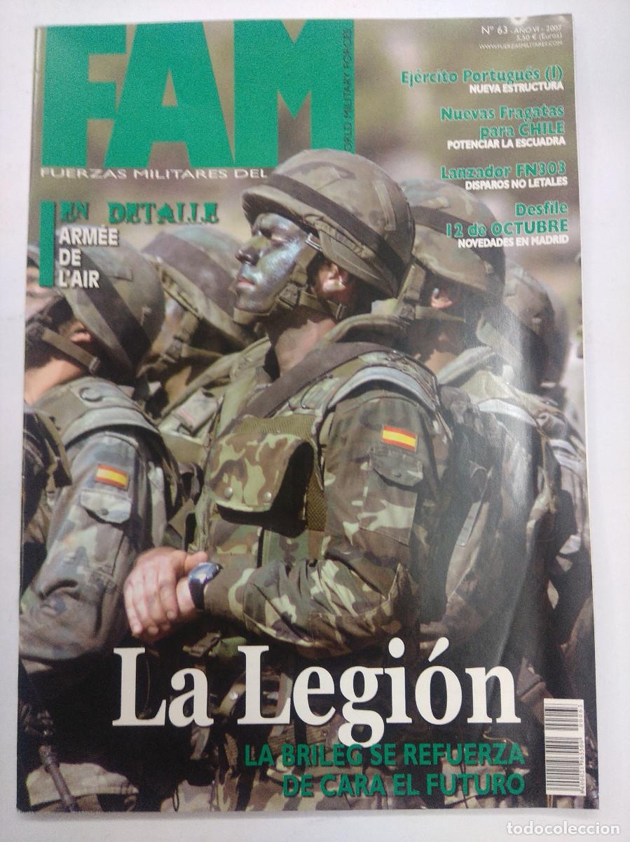 Militaria: REVISTA MILITAR FAM/FUERZAS MILITARES DEL MUNDO N&ordm;63.