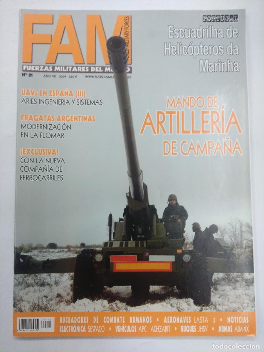 Militaria: REVISTA MILITAR FAM/FUERZAS MILITARES DEL MUNDO N&ordm;81.