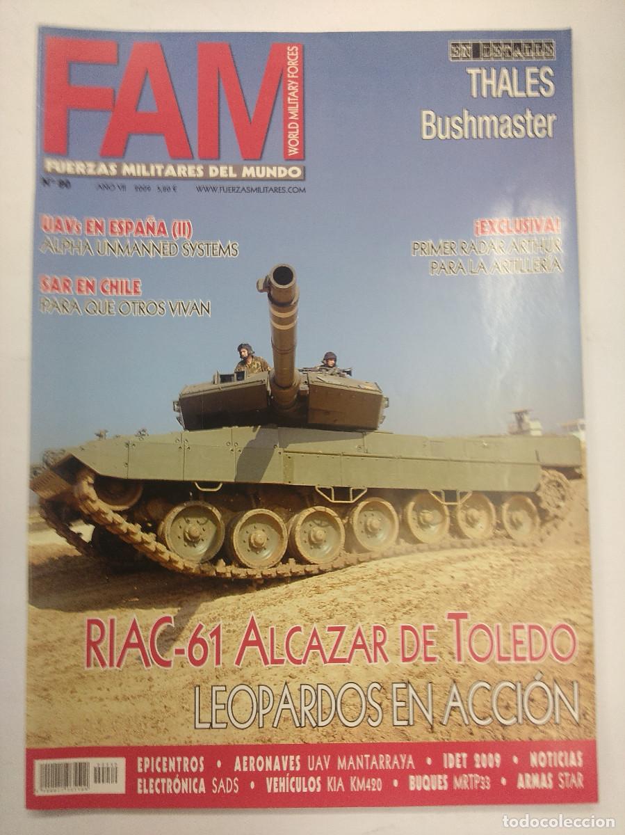 Militaria: REVISTA MILITAR FAM/FUERZAS MILITARES DEL MUNDO N&ordm;80.
