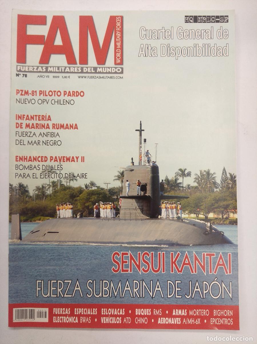 Militaria: REVISTA MILITAR FAM/FUERZAS MILITARES DEL MUNDO N&ordm;78.