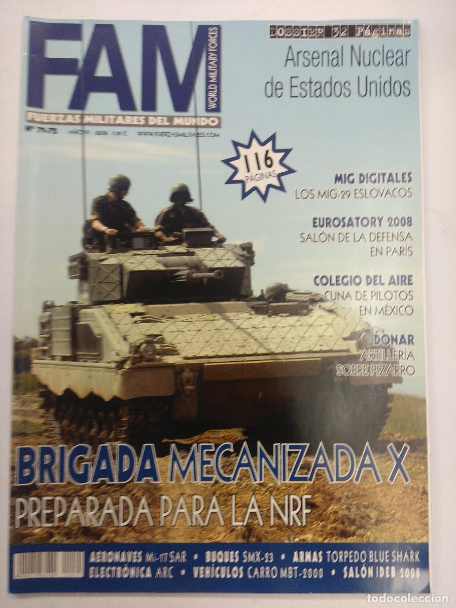 Militaria: REVISTA MILITAR FAM/FUERZAS MILITARES DEL MUNDO N&ordm;71-72.