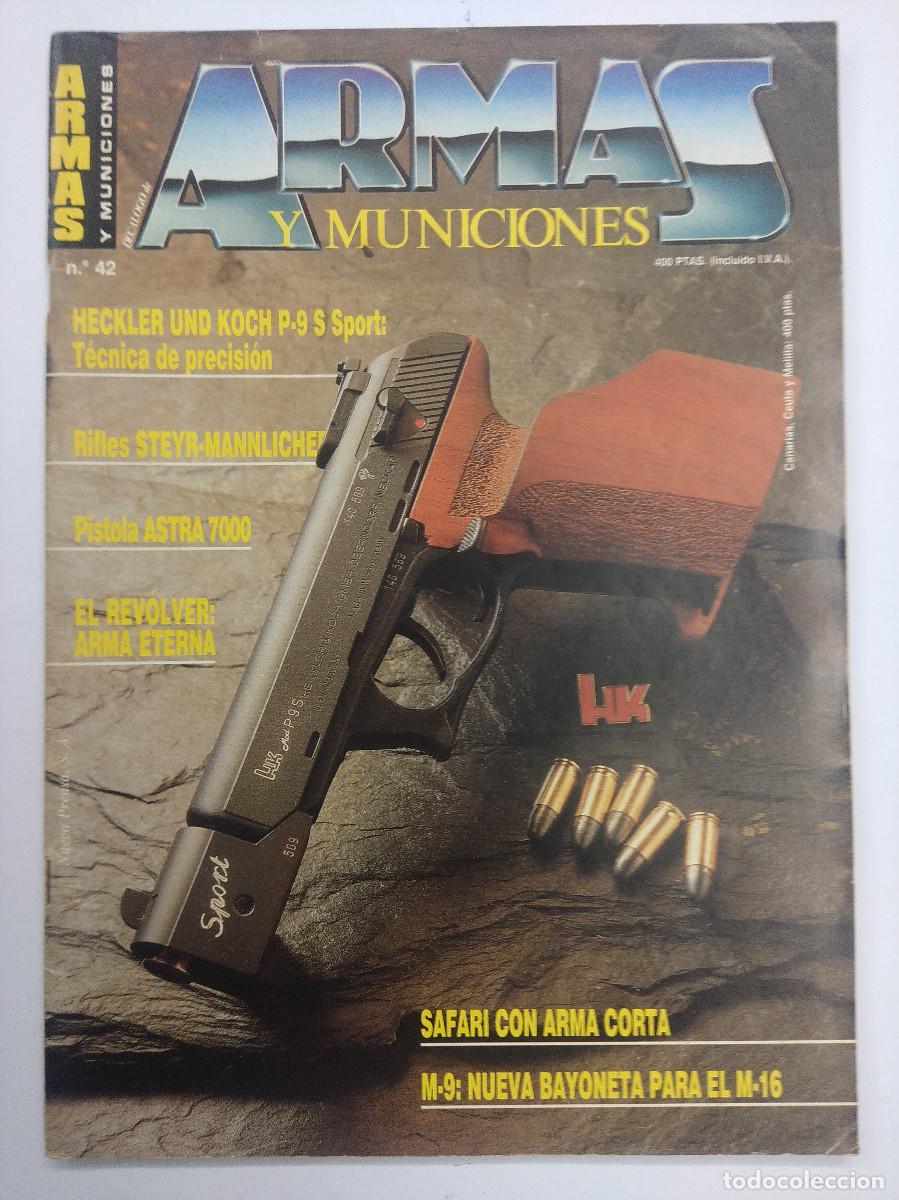 Militaria: REVISTA ARMAS Y SUS MUNICIONES N&ordm;42/SAFARI CON ARMA CORTA.