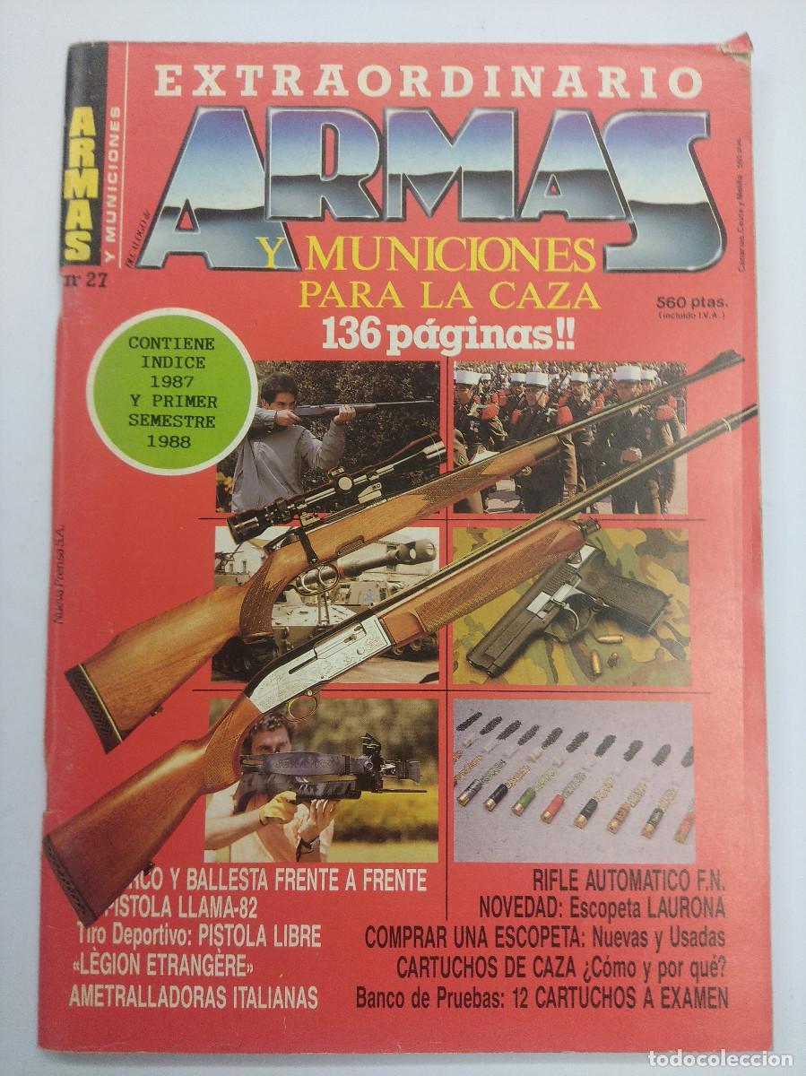 Militaria: REVISTA ARMAS Y SUS MUNICIONES N&ordm; EXTRAORDINARIO 136 PAGS.