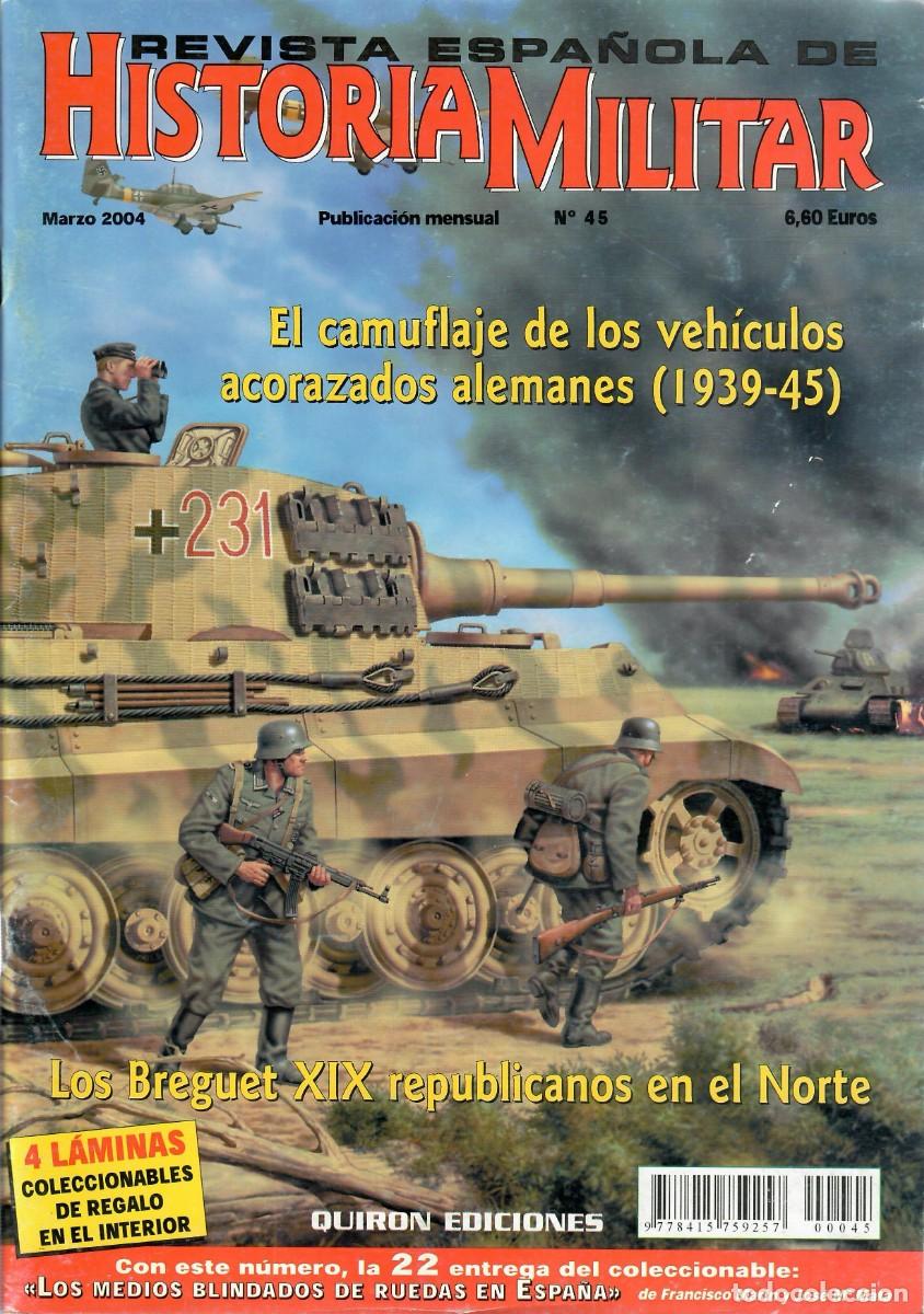 Militaria: REHM &ndash; REVISTA ESPA&Ntilde;OLA DE HISTORIA MILITAR &ndash; 45 - BREGUET XIX REPUBLICANOS