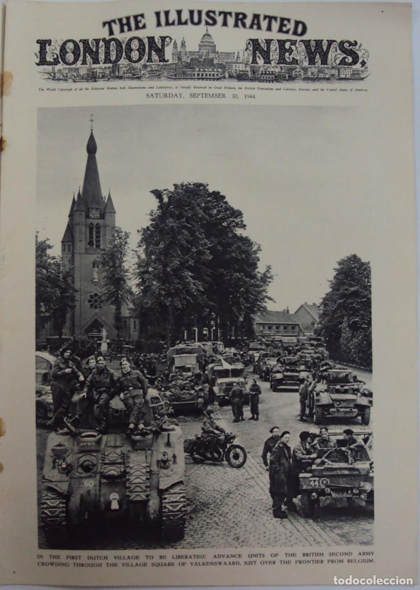 Military Antiques: THE ILLUSTRATED LONDON NEWS. (EN INGLES), II GUERRA MUNDIAL 30 SEPTIEMBRE 1944 N&ordm; 5502