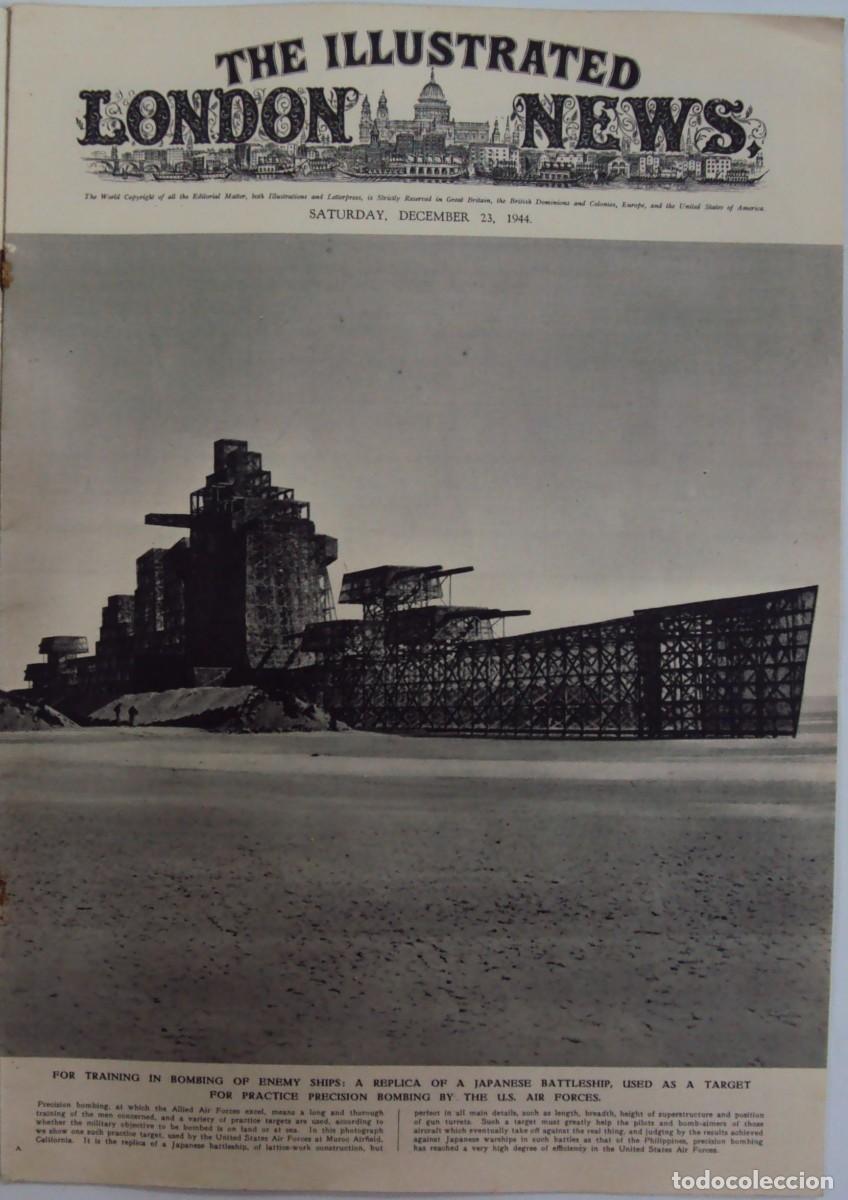 Military Antiques: THE ILLUSTRATED LONDON NEWS. (EN INGLES), II GUERRA MUNDIAL 23 DICIEMBRE 1944 N&ordm; 5514