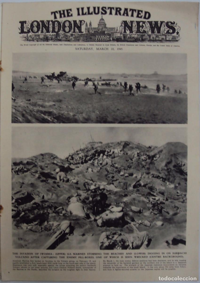 Military Antiques: THE ILLUSTRATED LONDON NEWS. (EN INGLES), II GUERRA MUNDIAL 10 MARZO 1945 N&ordm; 5525