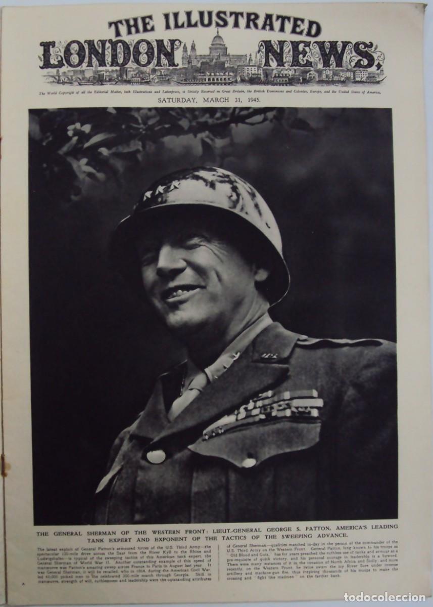 Military Antiques: THE ILLUSTRATED LONDON NEWS. (EN INGLES), II GUERRA MUNDIAL 31 MARZO 1945 N&ordm; 5528