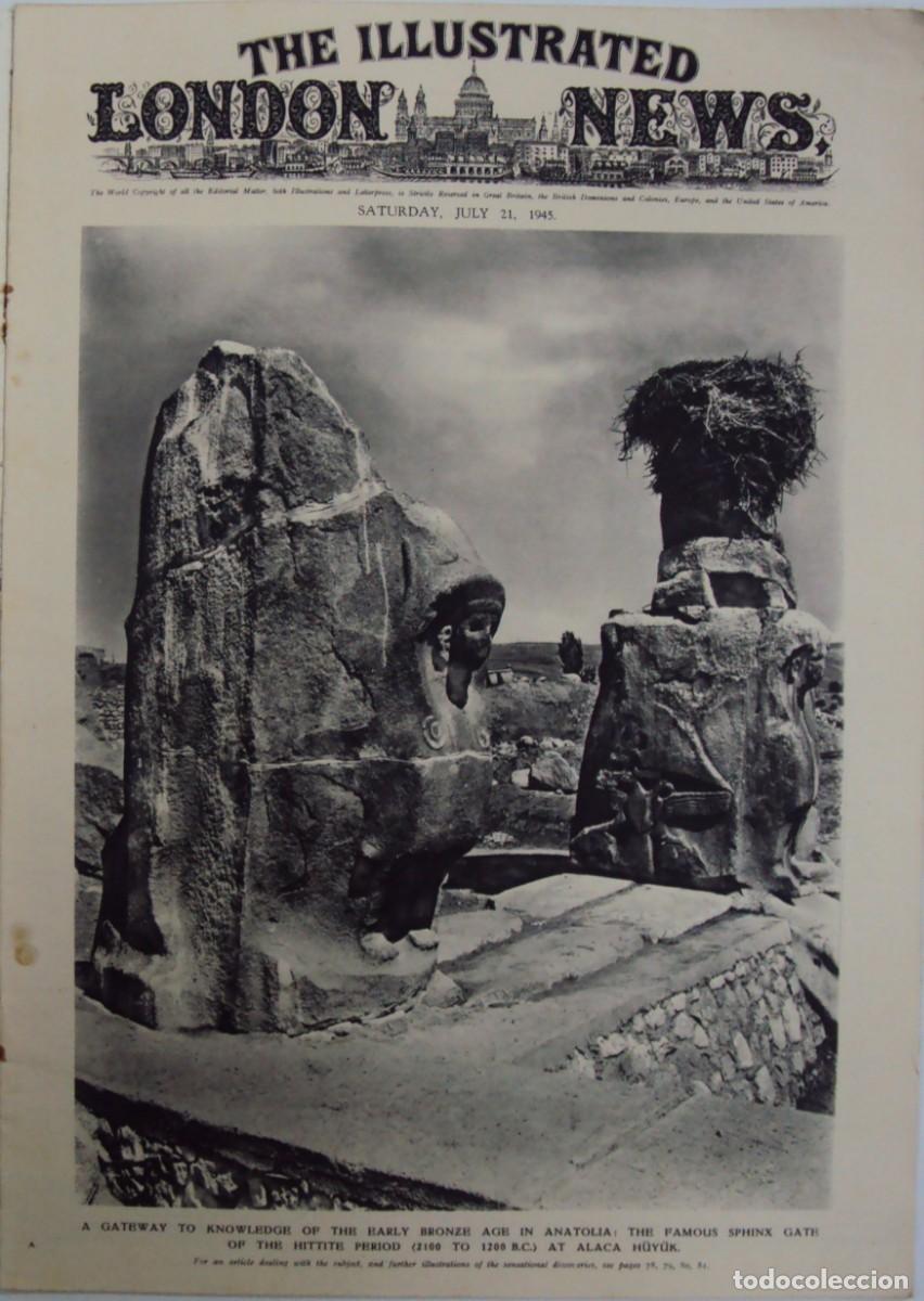 Military Antiques: THE ILLUSTRATED LONDON NEWS. (EN INGLES), II GUERRA MUNDIAL 21 JULIO 1945 N&ordm; 5544
