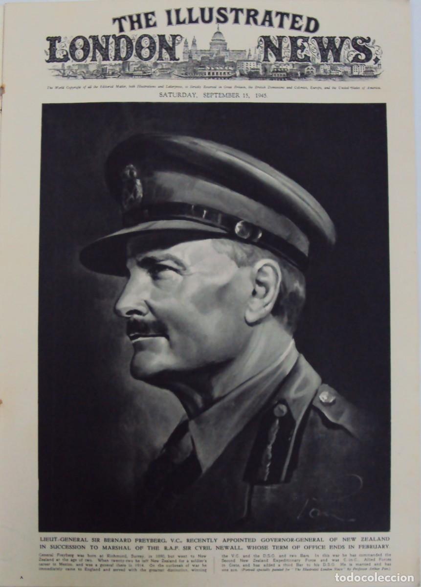 Military Antiques: THE ILLUSTRATED LONDON NEWS. (EN INGLES), II GUERRA MUNDIAL 15 SEPTIEMBRE 1945 N&ordm; 5552