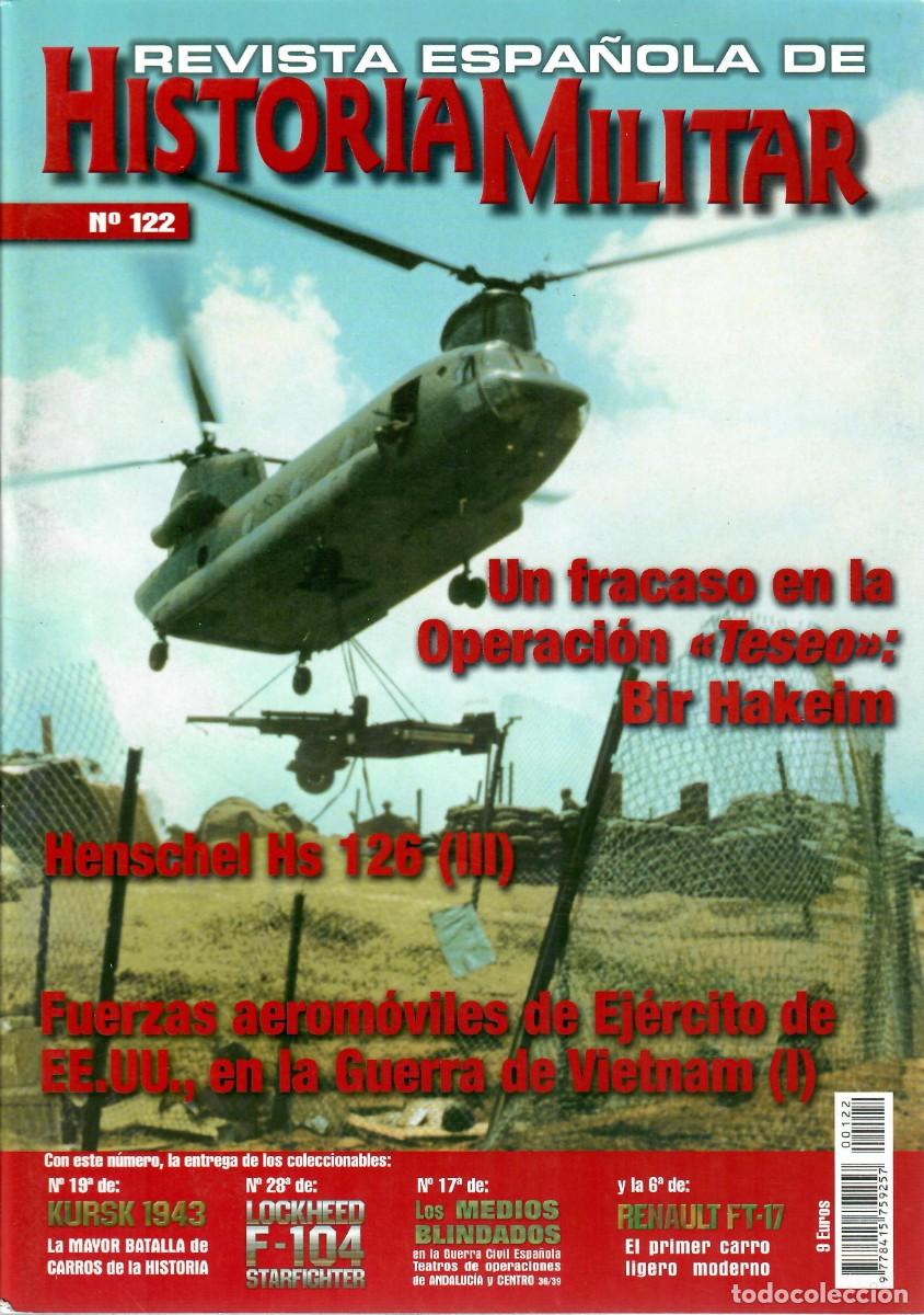Military Antiques: REHM N&Uacute;M. 122 - REVISTA ESPA&Ntilde;OLA DE HISTORIA MILITAR - HENSCHEL HS 126 - HAVILLAND MOSQUITO