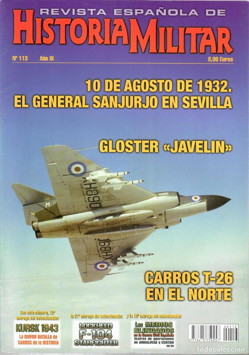 Military Antiques: REHM N&Uacute;M. 113 - REVISTA ESPA&Ntilde;OLA DE HISTORIA MILITAR - CARROS T-26 EN EL NORTE - AMETRALLADORAS