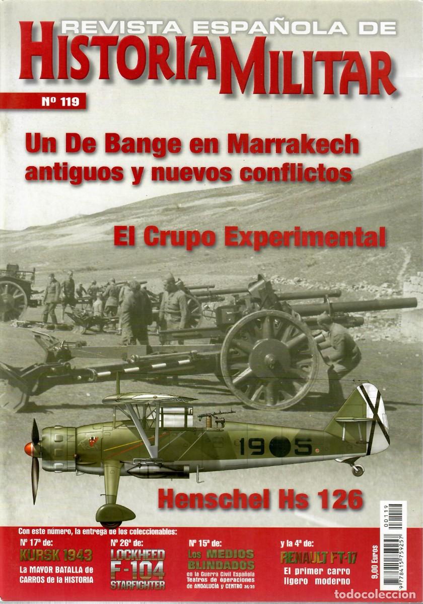 Military Antiques: REHM N&Uacute;M. 119 - REVISTA ESPA&Ntilde;OLA DE HISTORIA MILITAR - GRUPO EXPERIMENTAL - HENSCHEL HS 126