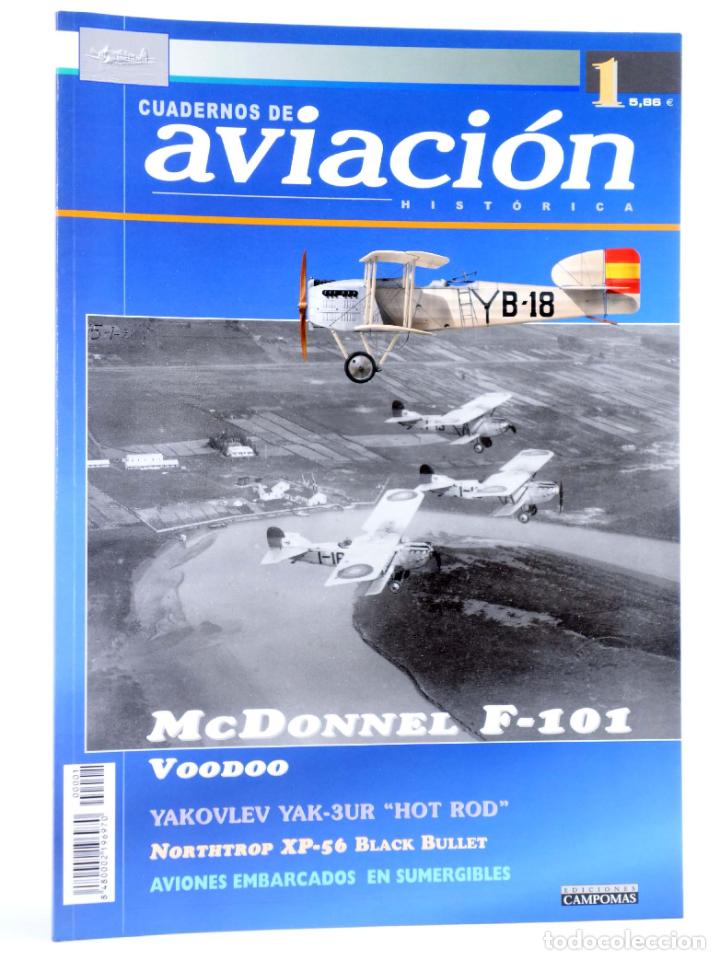 Military Antiques: CUADERNOS DE AVIACI&Oacute;N HIST&Oacute;RICA 1 (Vvaa) Campom&aacute;s, 2003. OFRT antes 6E