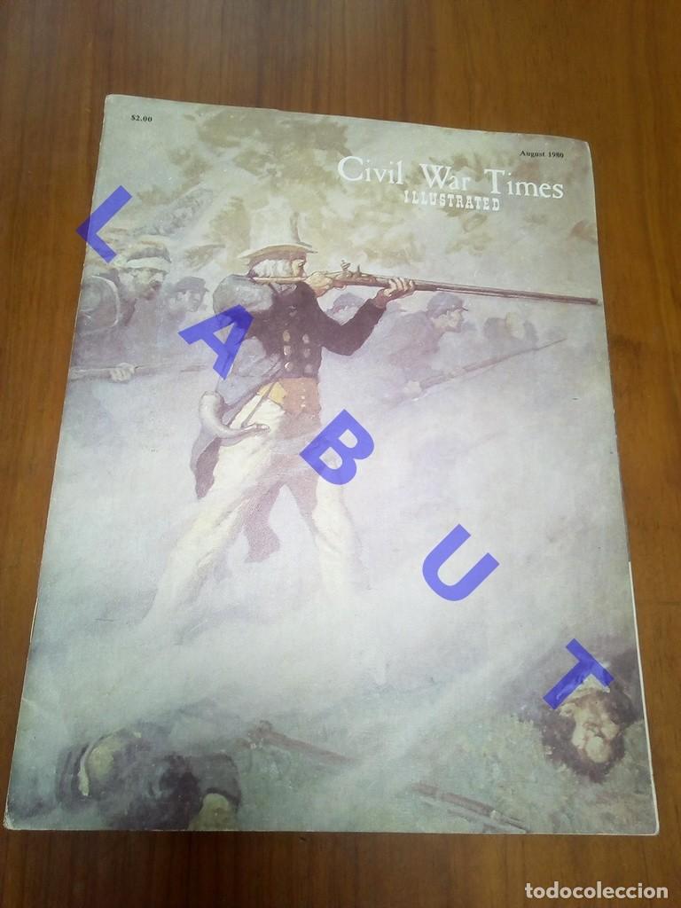 Militaria: GUERRA DE SECESION CIVIL WAR TIMES REVISTA AUGUST 1980 W3