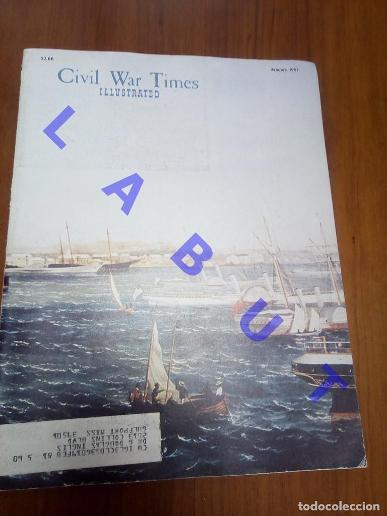 Militaria: GUERRA DE SECESION CIVIL WAR TIMES REVISTA JANUARY 1981 W3