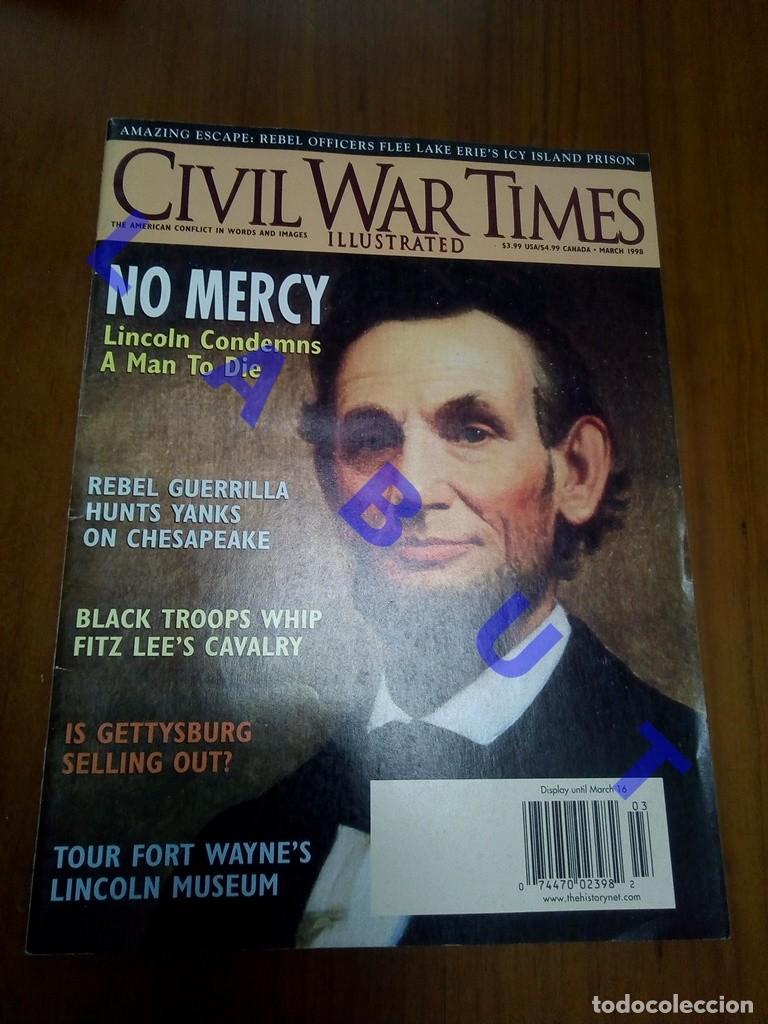 Militaria: GUERRA DE SECESION CIVIL WAR TIMES REVISTA MARCH 1998 W3
