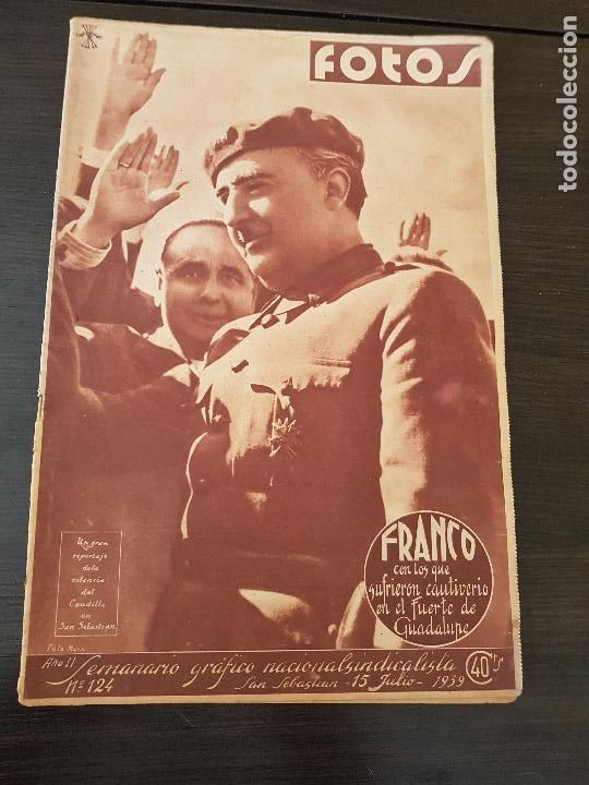 Militaria: FOTOS SEMANARIO GRAFICO NACIONALSINDICALISMO N&ordm;124-32 PAGINAS
