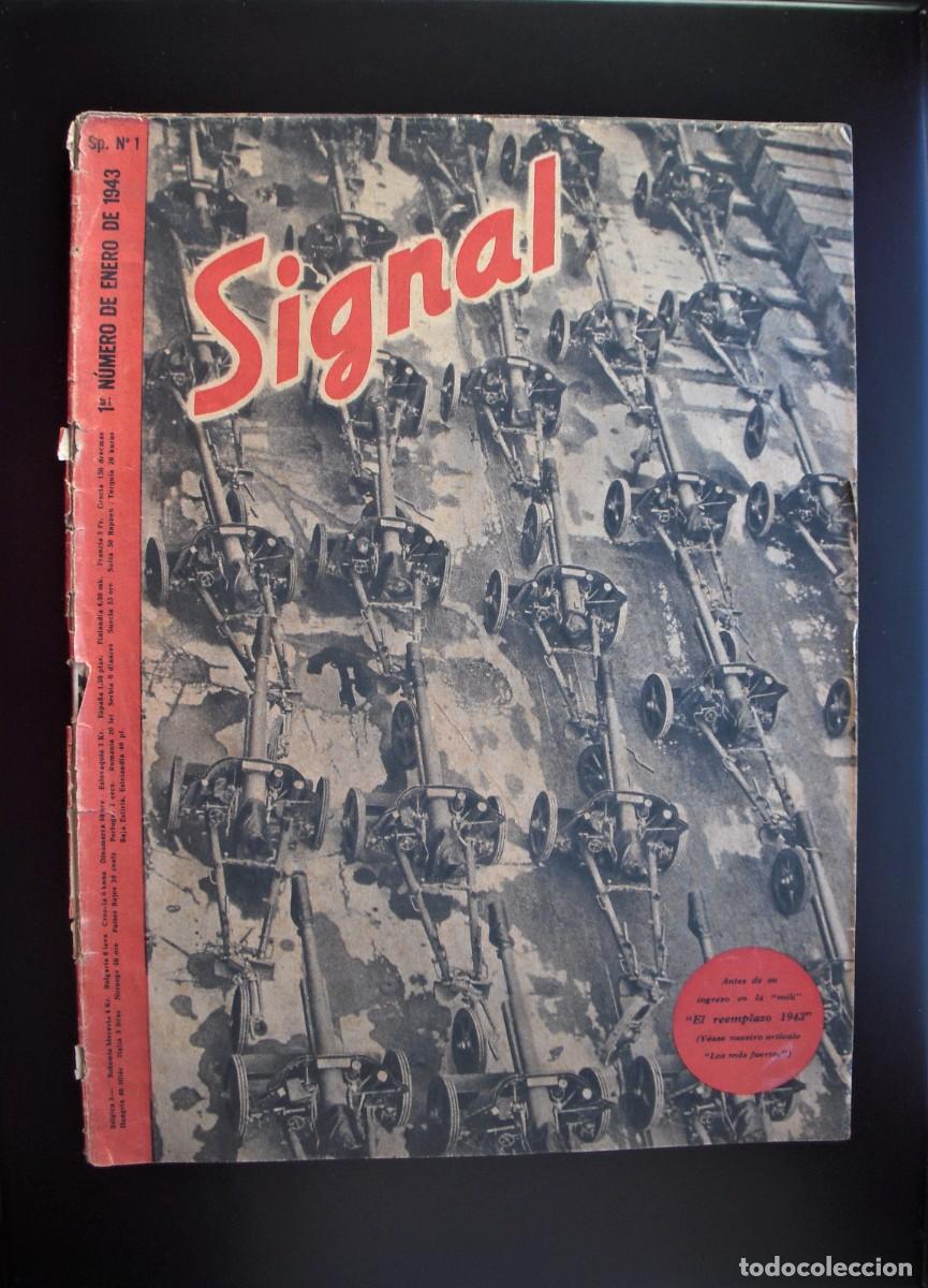 Military Antiques: REVISTA, PERIODICO SIGNAL - 8 EJEMPLARES