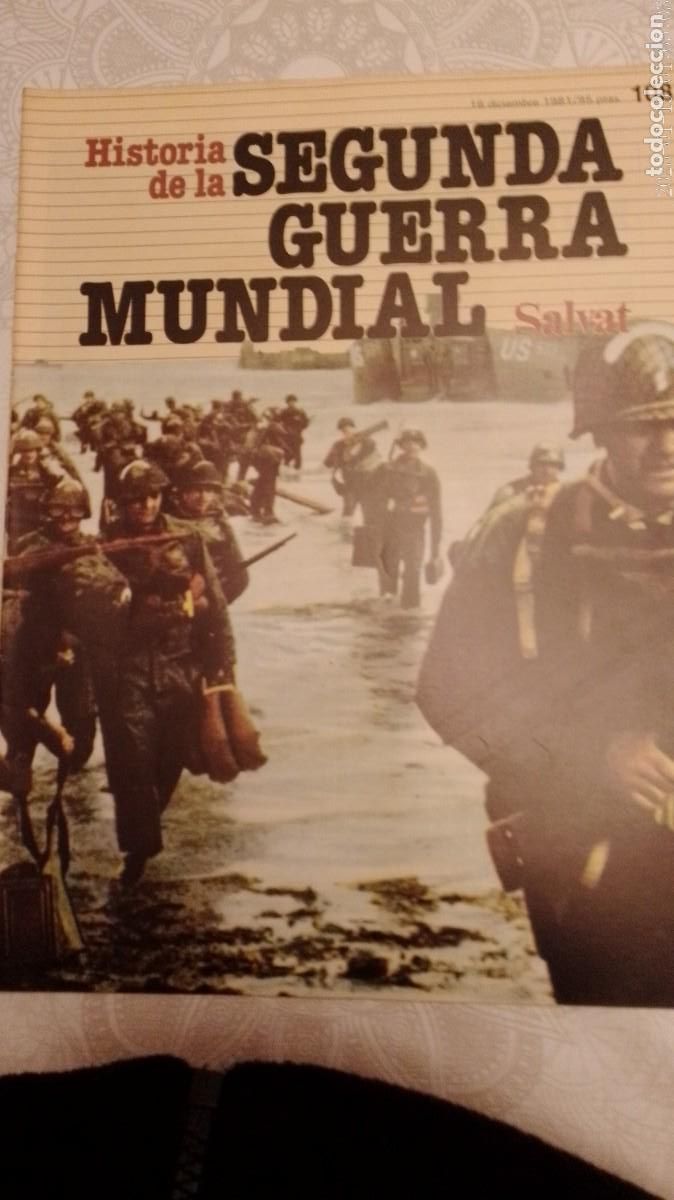 Military Antiques: Historia de la Segunda Guerra Mundial Salvat n&ordm; 108