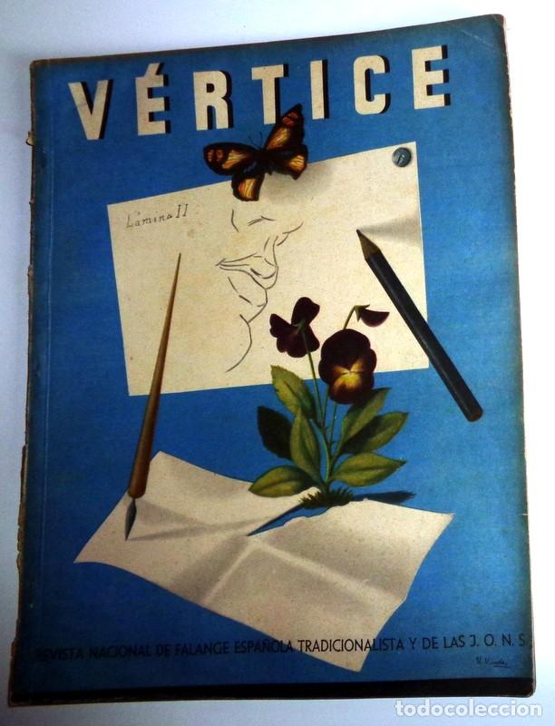 Military Antiques: REVISTA V&Eacute;RTICE N&ordm;28 Enero 1940. FALANGE ESPA&Ntilde;OLA JONS. II GUERRA MUNDIAL. PASTORA IMPERIO. ABANICOS