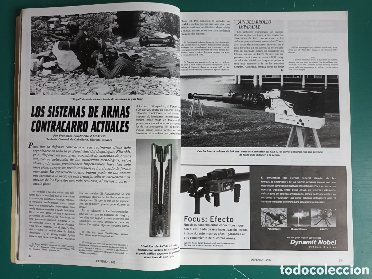 Militaria: DEFENSA N&deg; 265 Mayo 2000 - Foto 5