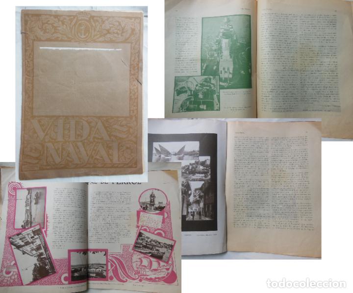 Militaria: VIDA NAVAL. Revista Mensual Ilustrada. A&ntilde;o I, Noviembre 1931, N&uacute;m 11