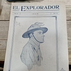 Militaria: EL EXPLORADOR, NUM. 219, JUNIO DE 1927, ESCULTISMO, EXPLORADORES, BOYS SCOUTS, PATRIA, CULTURA, HONO