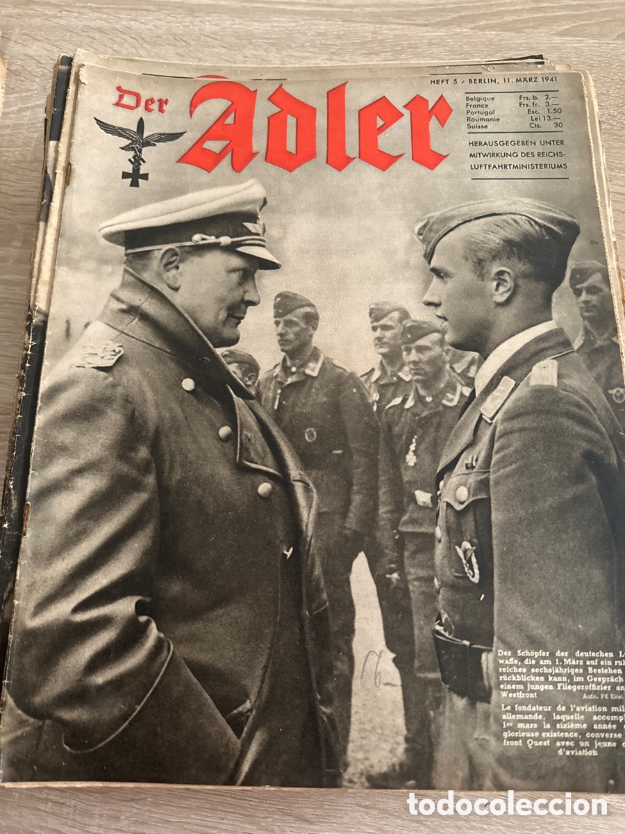 Militaria: Der Adler HEFT 5/Berlin, 11 Marz 1941