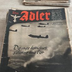 Militaria: DER ADLER HEFT 15/BERLIN, 29 JUILLET 1941. Lote 401836559