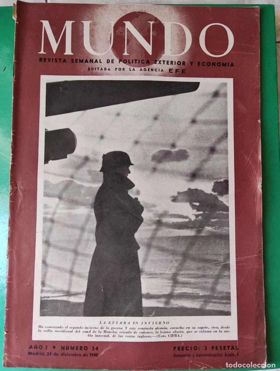 Military Antiques: MUNDO.Revista Semanal de Pol&iacute;tica Exterior n⁰34. La Guera en Invierno