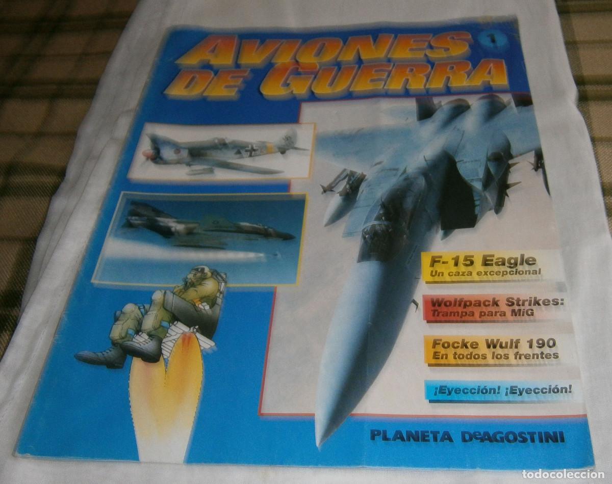 Militaria: revista aviones de guerra planeta deagostini n&ordm; 1
