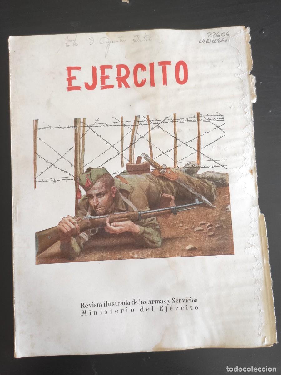 Military Antiques: EJERCITO. REVISTA ILUSTRADA DE LAS ARMAS Y SERVICIOS. N&ordm; 201. A&Ntilde;O 1956. LA MARCHA SOBRE MADRI.. LEER