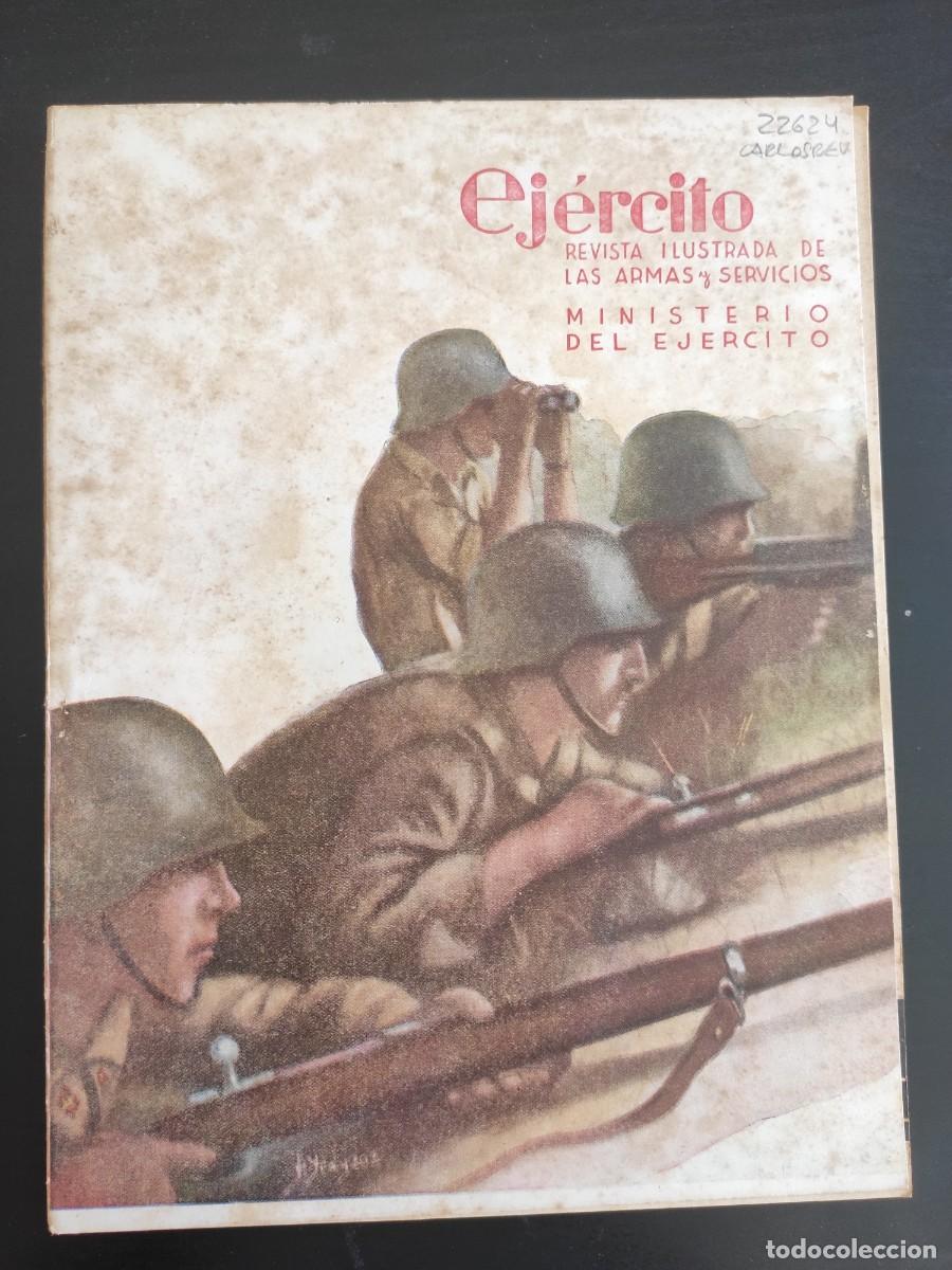 Military Antiques: EJERCITO. REVISTA ILUSTRADA DE LAS ARMAS Y SERVICIOS. N&ordm; 245. A&Ntilde;O 1960. FRENTE INTERIOR HISPA.. LEER