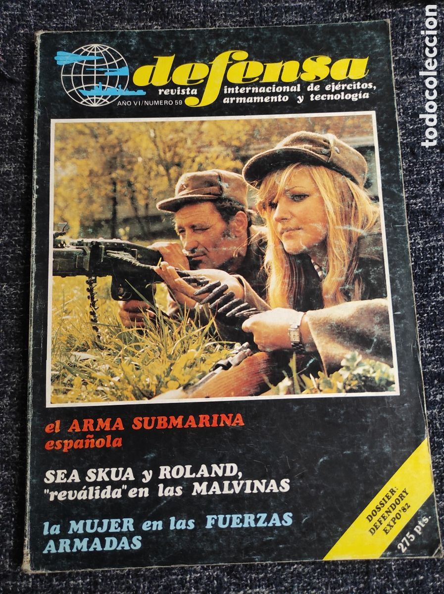 Military Antiques: DEFENSA N&ordm; 59 -REVISTA MILITAR A&Ntilde;O 1983