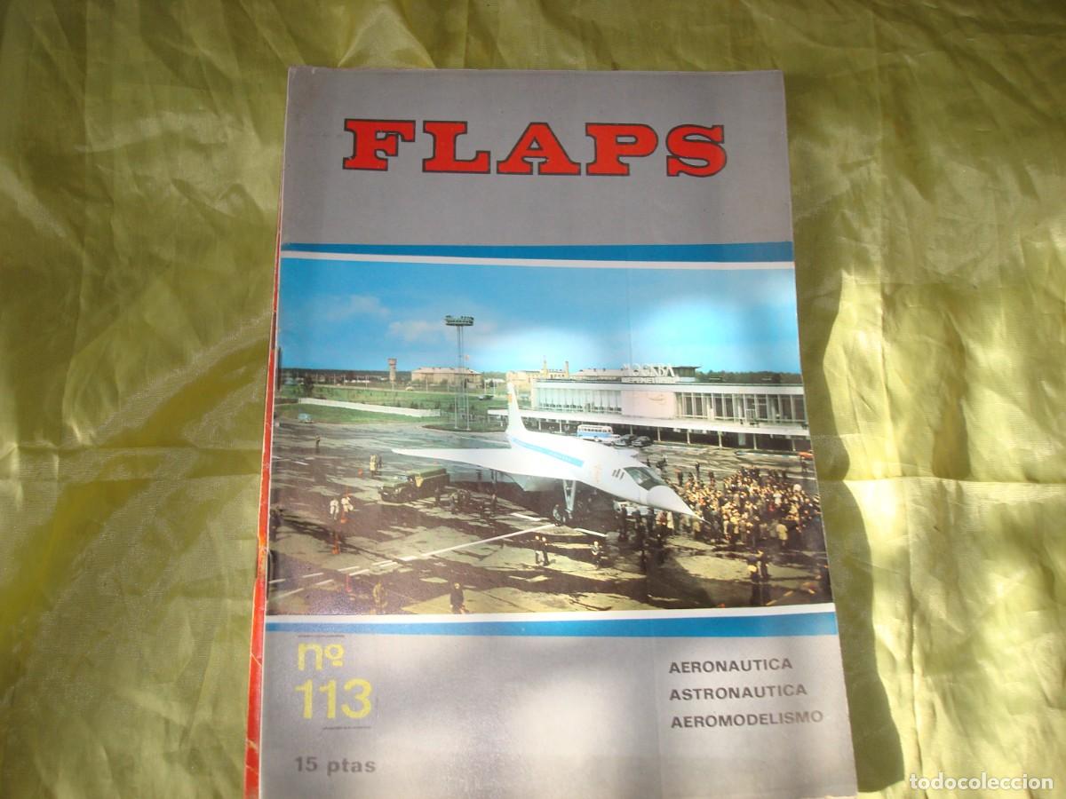 Militaria: FLAPS. AERONAUTICA, ASTRONAUTICA, AEROMODELISMO. N&ordm; 113. ABRIL 1969