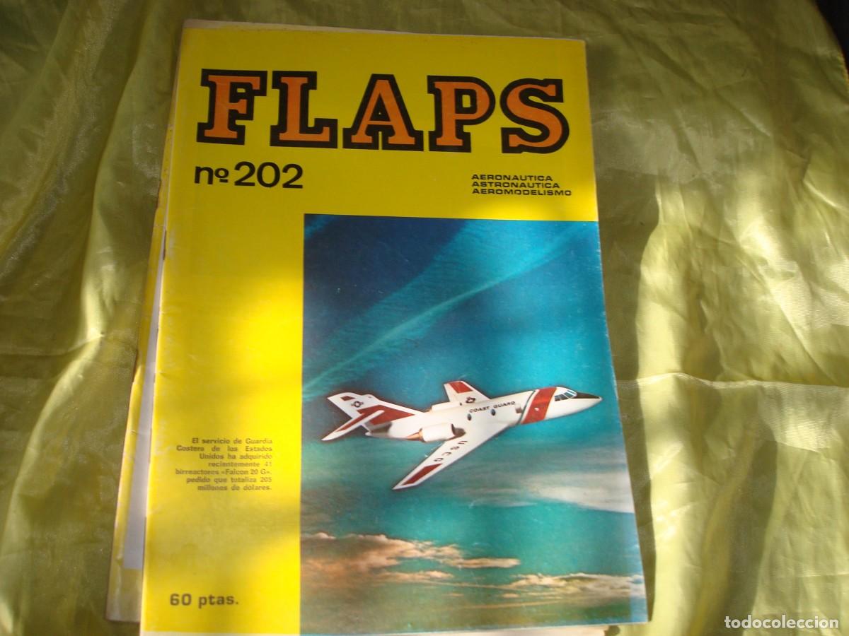 Militaria: FLAPS. AERONAUTICA, ASTRONAUTICA, AEROMODELISMO. N&ordm; 202. DICIEMBRE 1976