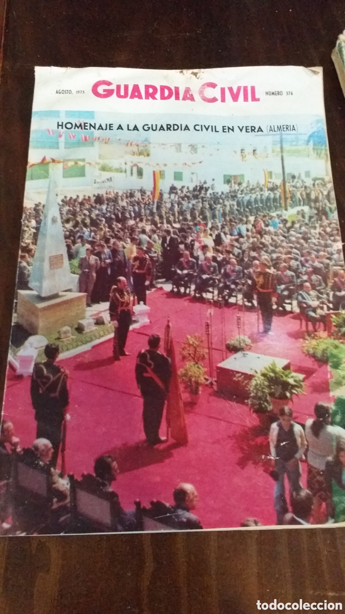 Militaria: Revista GUARDIA CIVIL N⁰ 376 /Agosto 1975