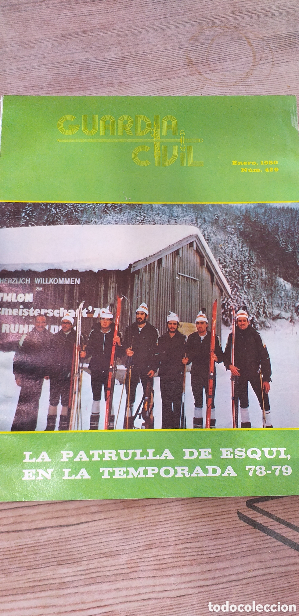 Militaria: Revista n⁰ 429 Guardia Civil enero 1980