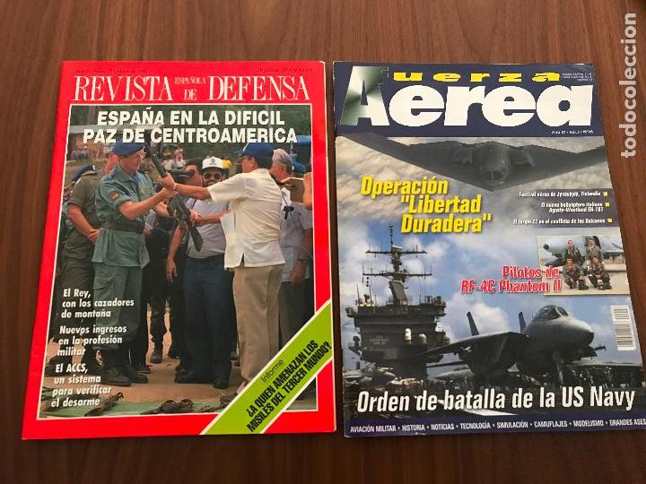Militaria: REVISTA ESPA&Ntilde;OLA DE DEFENSA N&ordm; 27(A&Ntilde;O 1990 )Y FUERZA AEREA N&ordm; 26 (A&Ntilde;O 1998)