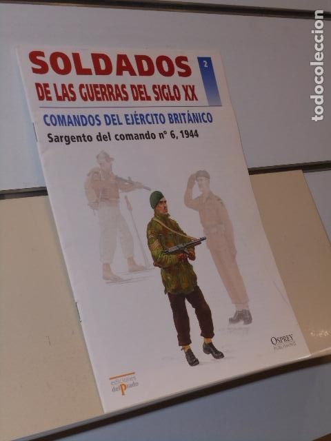 Militaria: FASCIC. SOLDADOS DE LAS GUERRAS DEL SIGLO XX N&ordm; 2 COMANDOS DEL EJERCITO BRITANICO - DEL PRADO